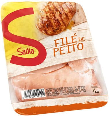 Filé de Peito de Frango Congelado 1kg — Sadia