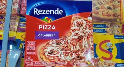 Pizza Calabresa 400g — Rezende